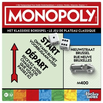 Stalo žaidimas Monopoly...